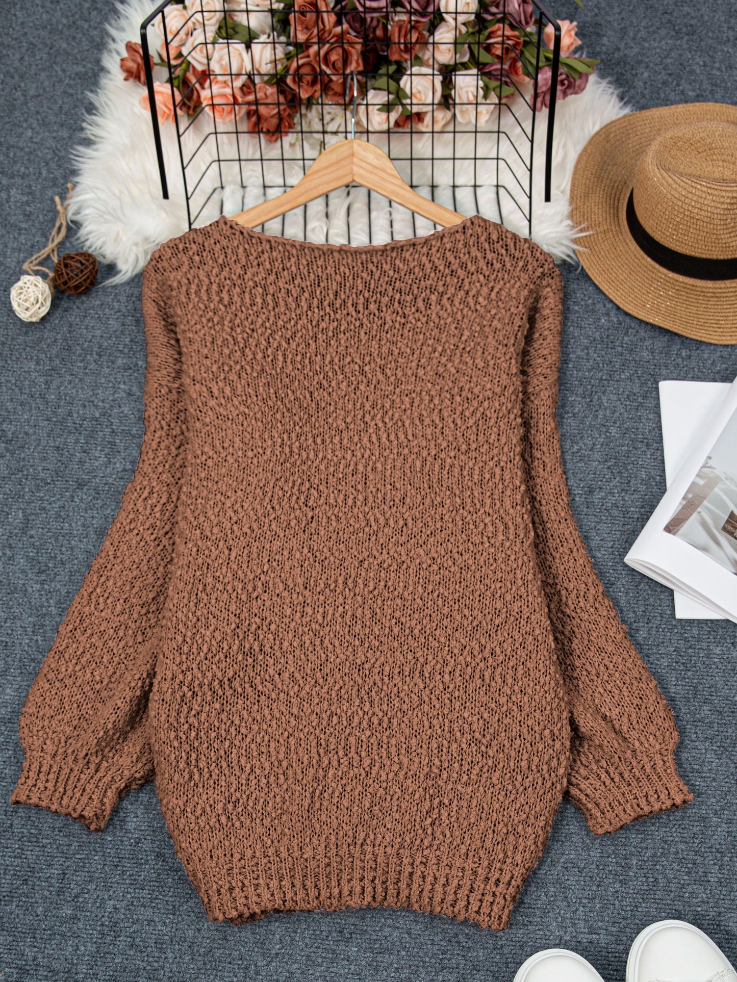 Jenna | Cozy Long Sleeve Sweater
