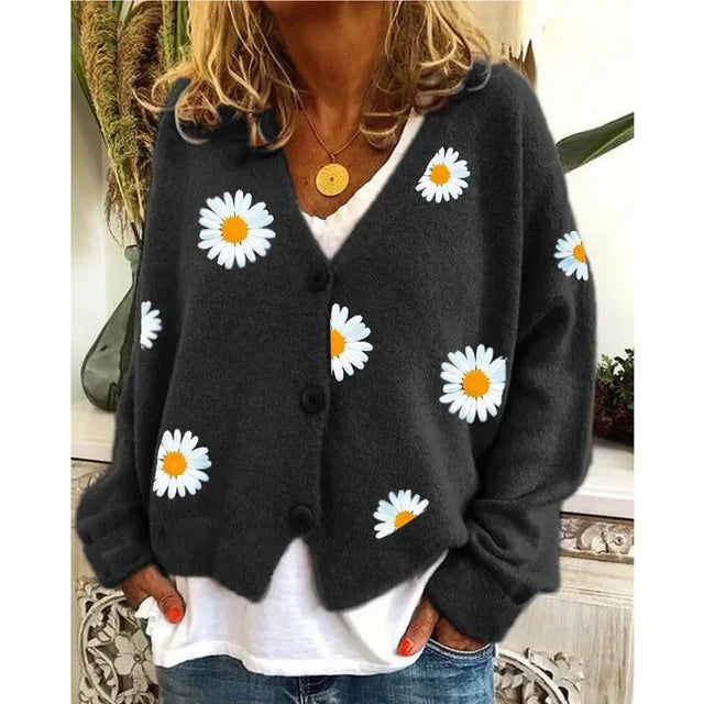 Alaina | Charming Daisy Cardigan