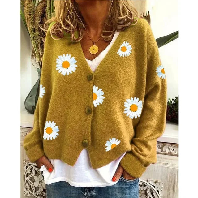 Alaina | Charming Daisy Cardigan