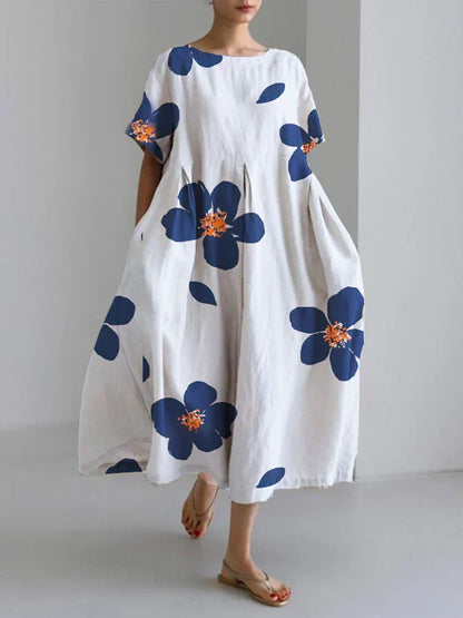 Catriona | Soft Comfort Floral Summer Dress