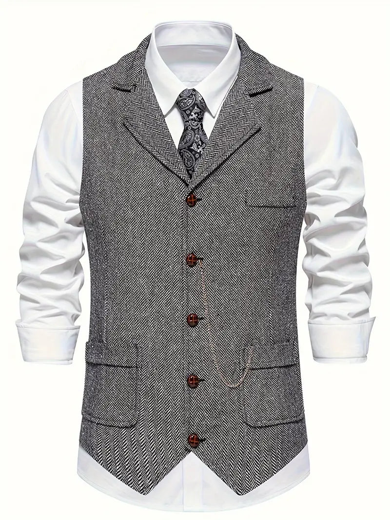 Leonard | Tailored Lapel Waistcoat