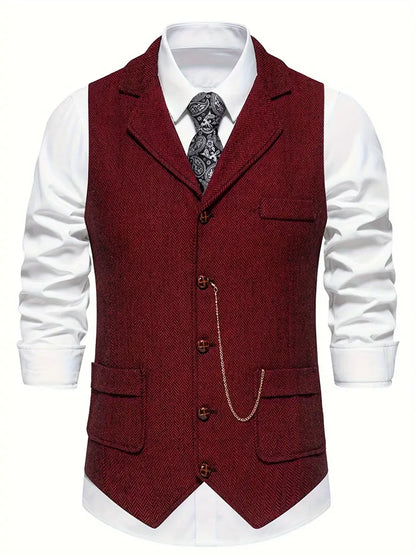 Leonard | Tailored Lapel Waistcoat