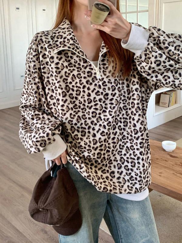 Shanna | Leopard Oversize Sweatshirt