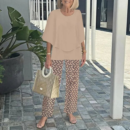 Jennie | Stylish Trendy Print Two-Piece Set