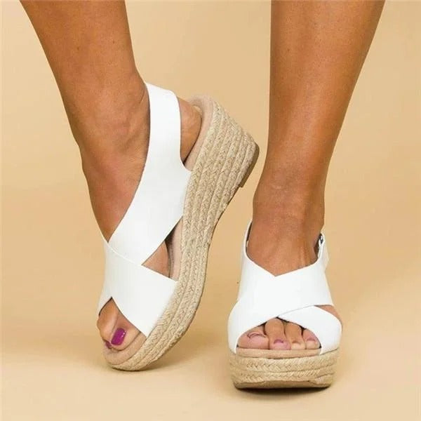 Annika | Orthopedic Open-toe Wedges