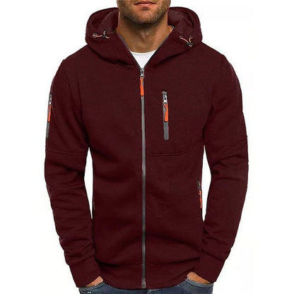 Mordane | Simply Hooded Zip-Up Jacket