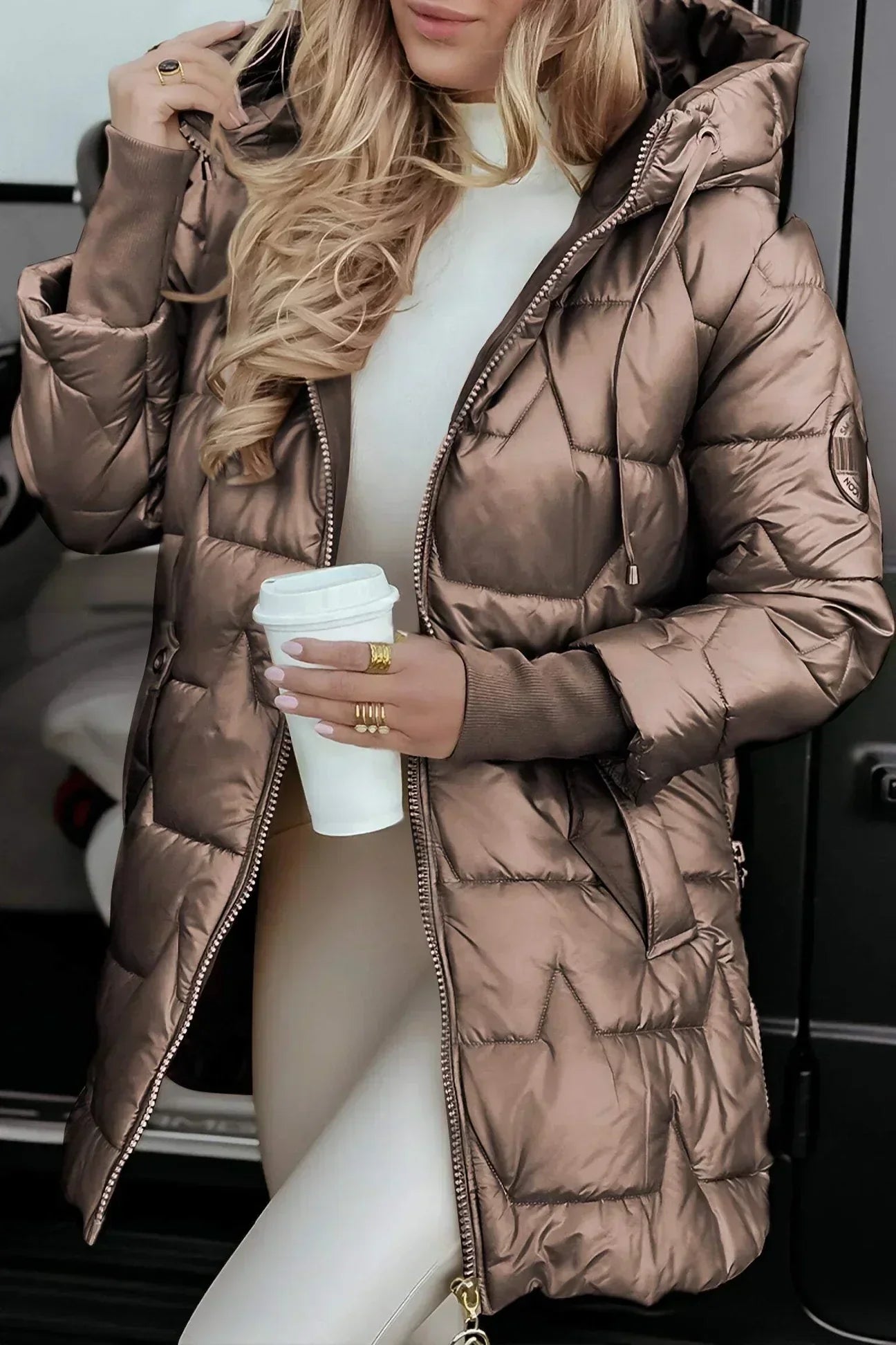 Leona | Luxury Quilted Jacket
