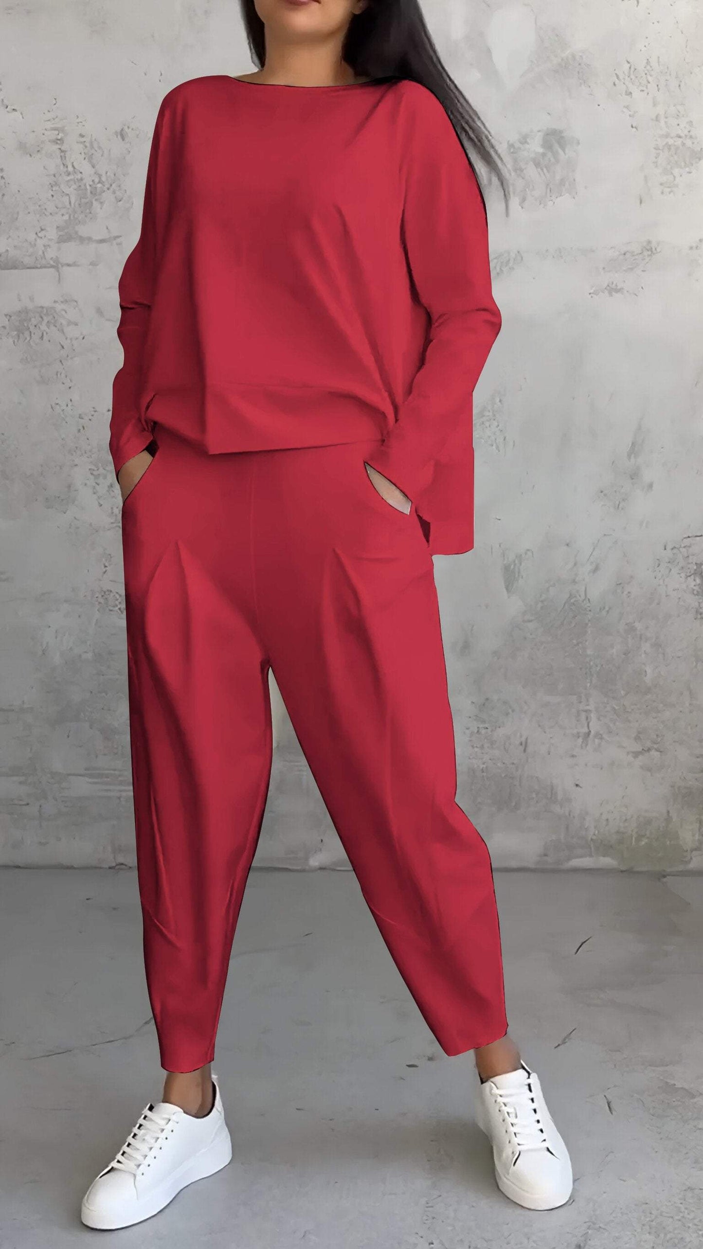 Julie | Long Sleeve Top & Pants Set