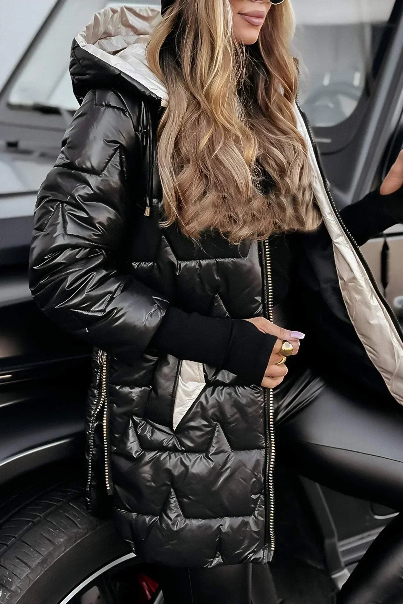 Leona | Luxury Quilted Jacket