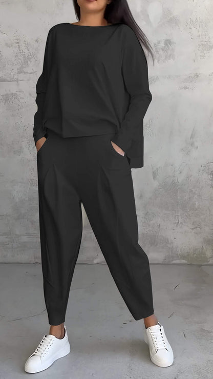 Julie | Long Sleeve Top & Pants Set