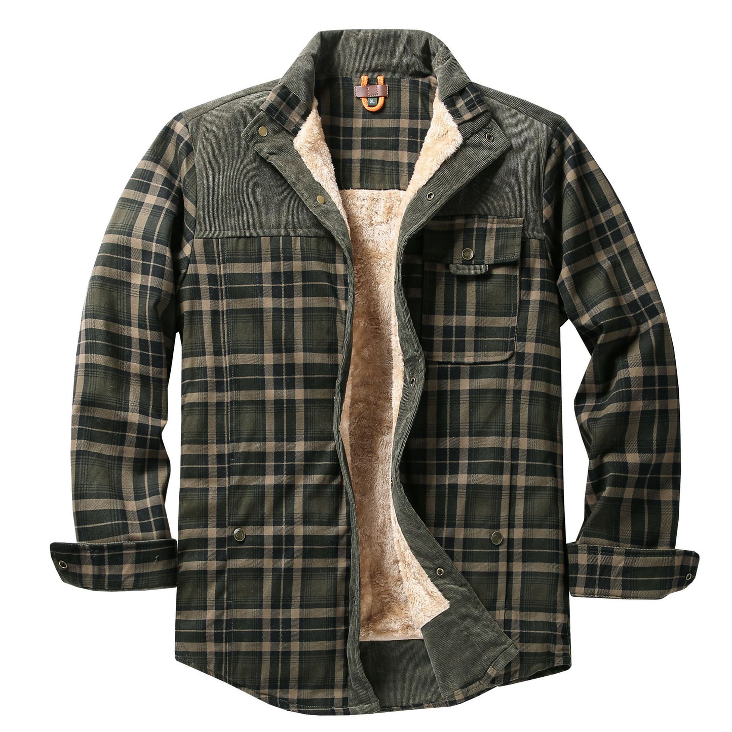 Vireo | Casual Stand Collar Plaid Jacket