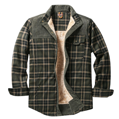 Vireo | Casual Stand Collar Plaid Jacket