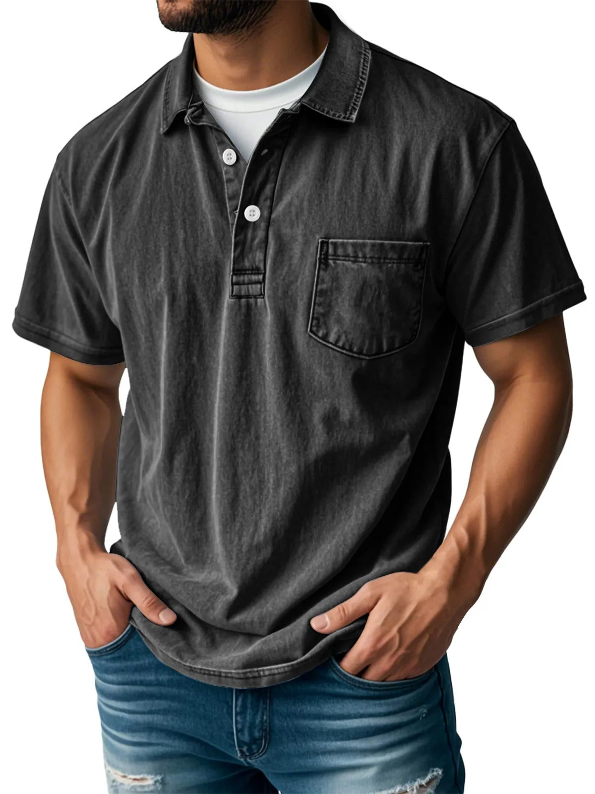 Donald | Stylish Short-Sleeve Polo Shirt