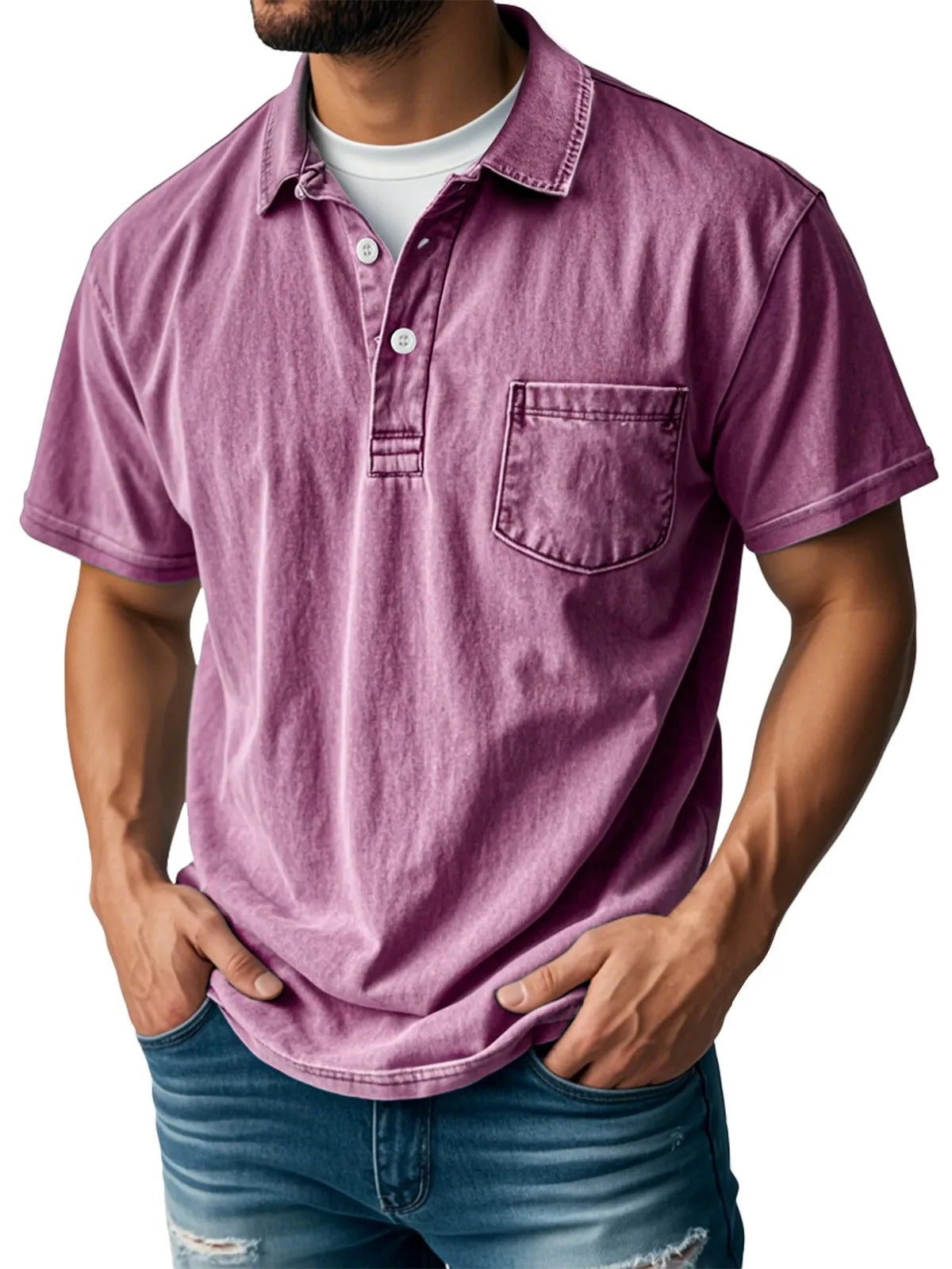 Donald | Stylish Short-Sleeve Polo Shirt