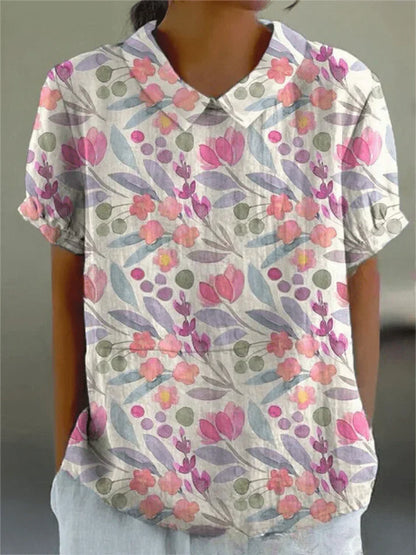 Inca | Artisan Floral Blouse