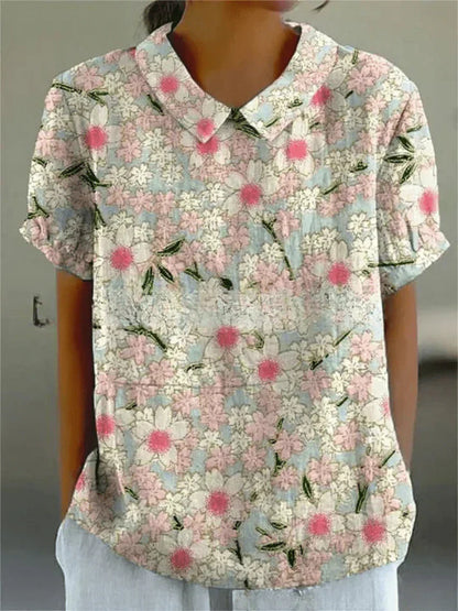Inca | Artisan Floral Blouse