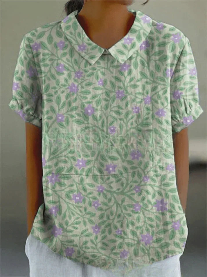 Inca | Artisan Floral Blouse