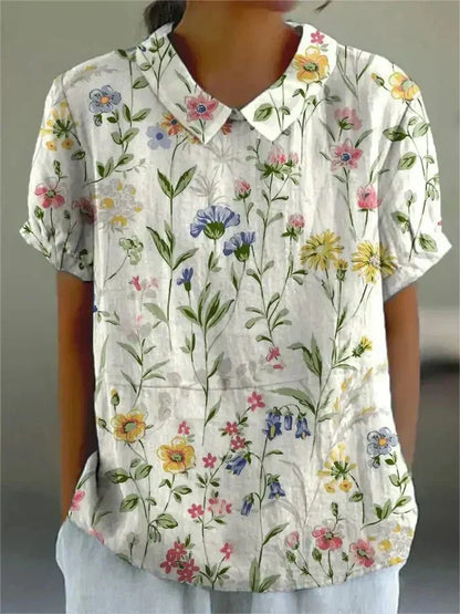 Inca | Artisan Floral Blouse