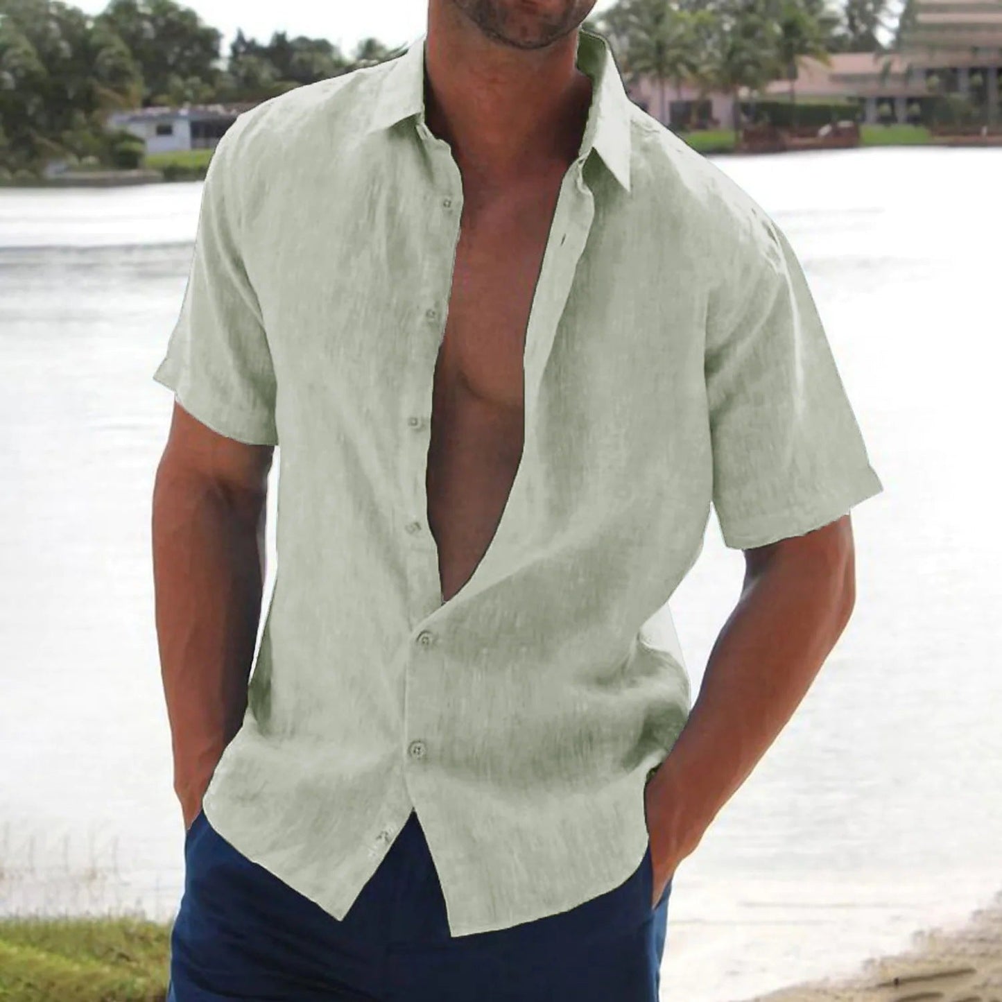 Lawrence | Casual Short-Sleeve Shirt