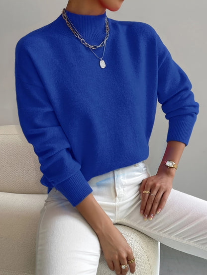 Mercy | Chic Mockneck Sweater