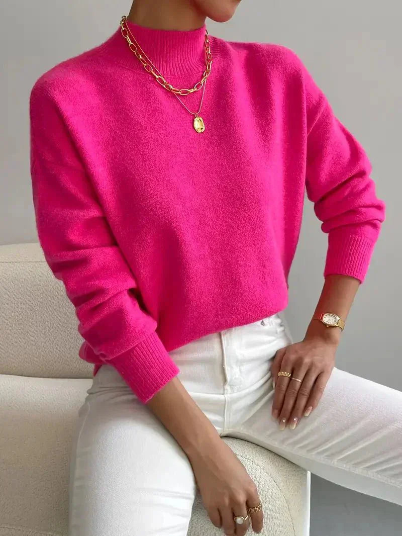 Mercy | Chic Mockneck Sweater