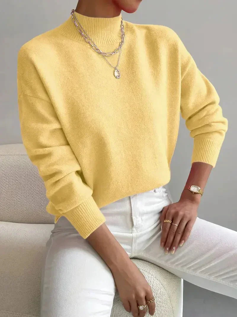 Mercy | Chic Mockneck Sweater