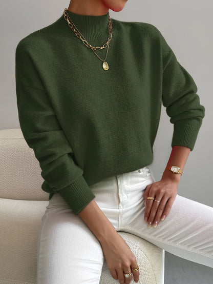Mercy | Chic Mockneck Sweater