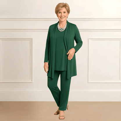 Ronalie | Elegant Top and Pants Set