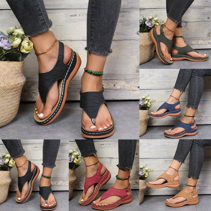 Novaria | Cushioned Wedge Sandals