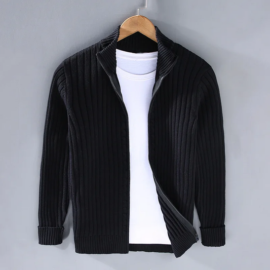 Paulo | Comfortable Ribbed Cardigan
