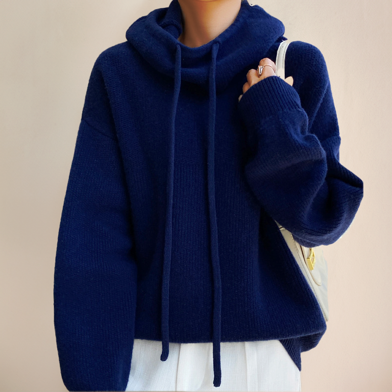 Zabrina | Comfy Cowl Neck Hoodie