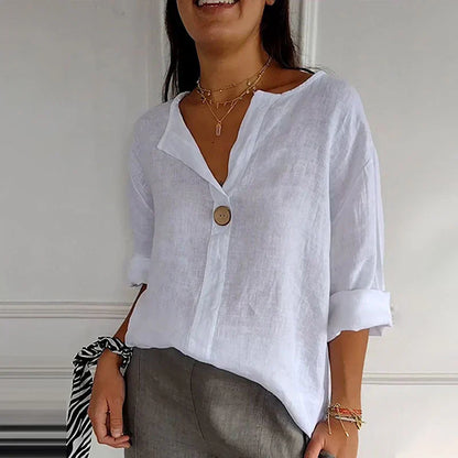 Denzel | Versatile Button Detail Blouse
