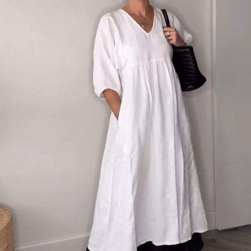 Wylla | Comfortable Chic V-Neck Dress