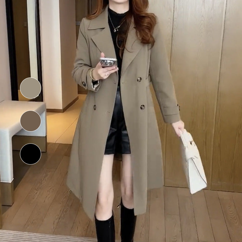 Kaye | Modern Elegant Trench-Style Coat