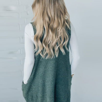 Venus | Cozy Pocket Sweater Vest