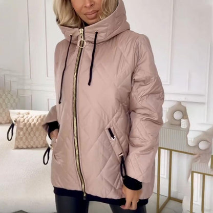 Marcela | Stylish Hooded Outerwear Jacket