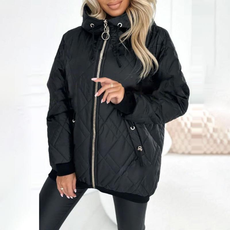Marcela | Stylish Hooded Outerwear Jacket