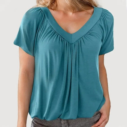 Everlyn | Casual Pleated Blouse