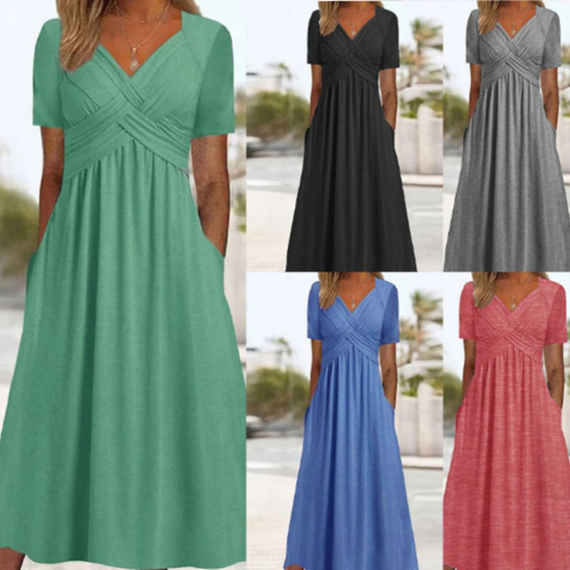 Deana | Casual Charm V-Neck Dress