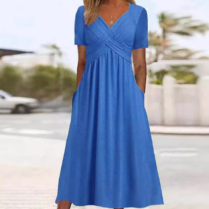 Deana | Casual Charm V-Neck Dress