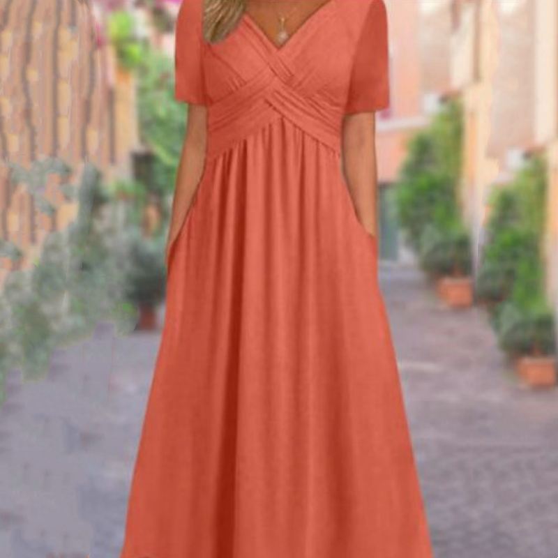 Deana | Casual Charm V-Neck Dress