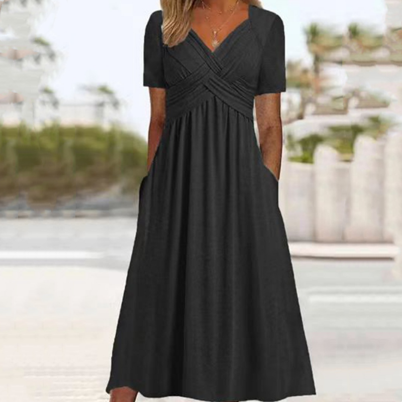 Deanna | Casual Charm V-Neck Dress