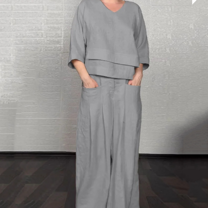 Suzzie | Chic Lightweight Two-Piece Set