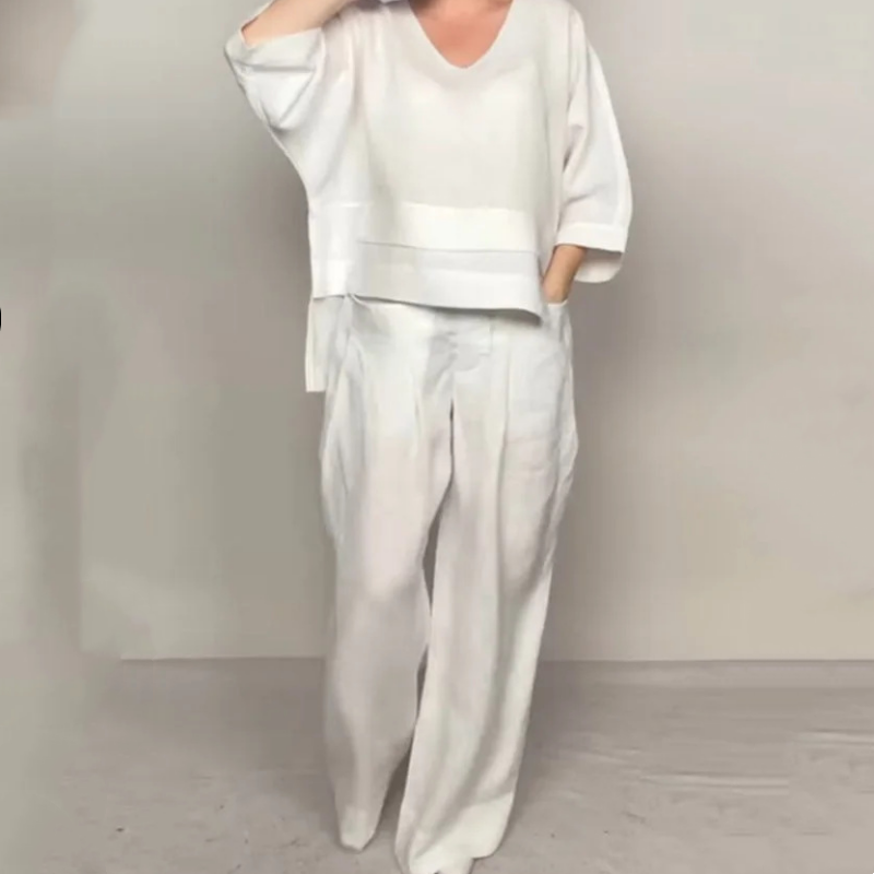 Suzzie | Chic Lightweight Two-Piece Set